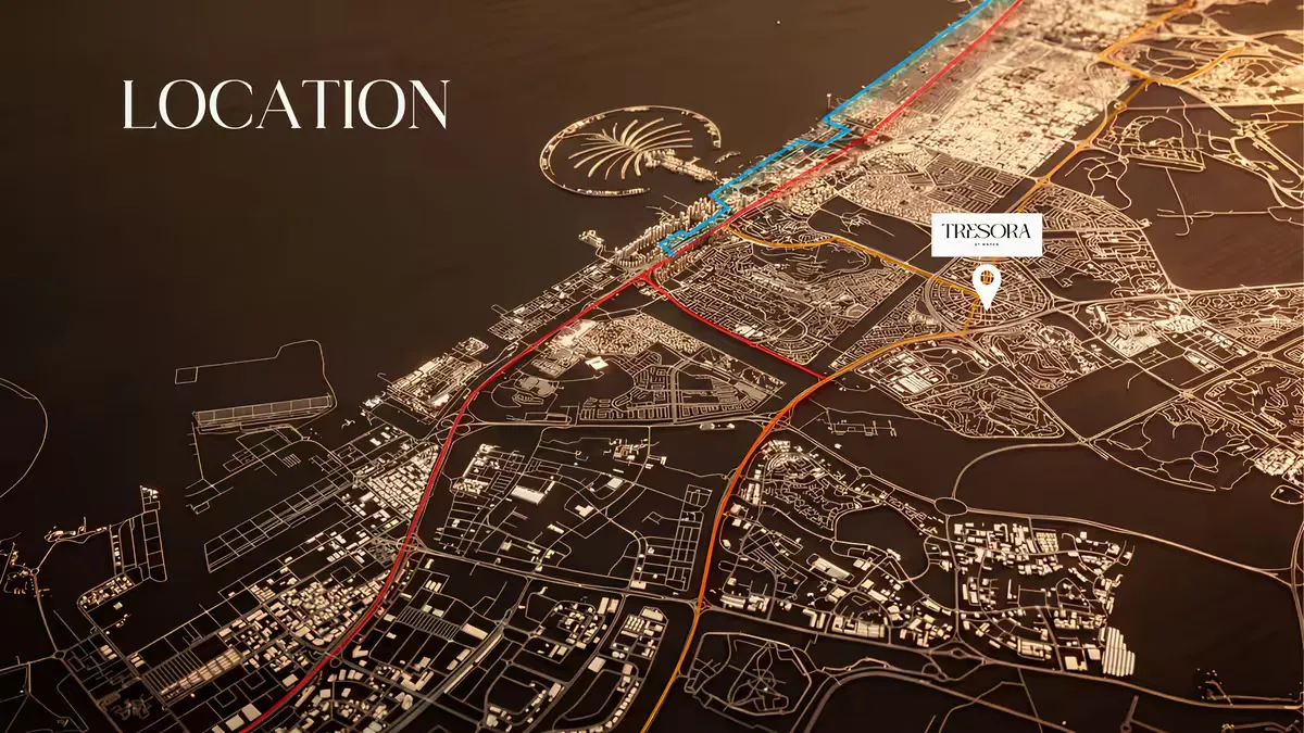 Jumeirah Village Circle (JVC) location