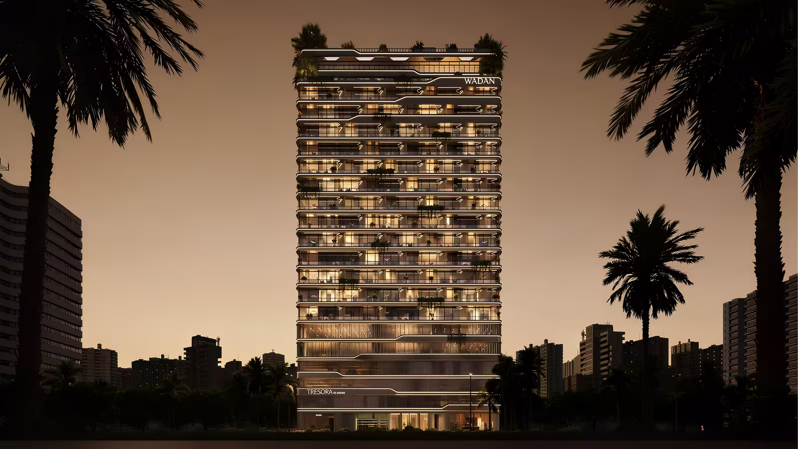 Tresora by Wadan — furnished tower in JVC, Dubai
